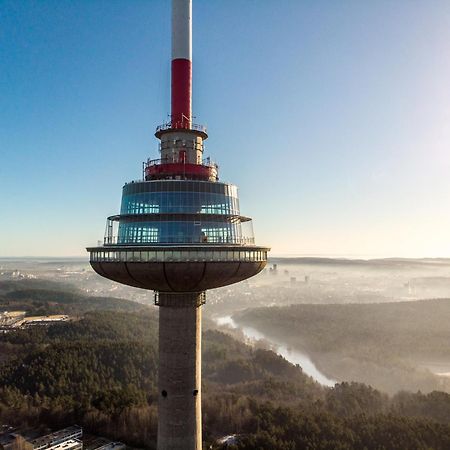 Vilnius Tv Tower Apartments Debesys Εξωτερικό φωτογραφία