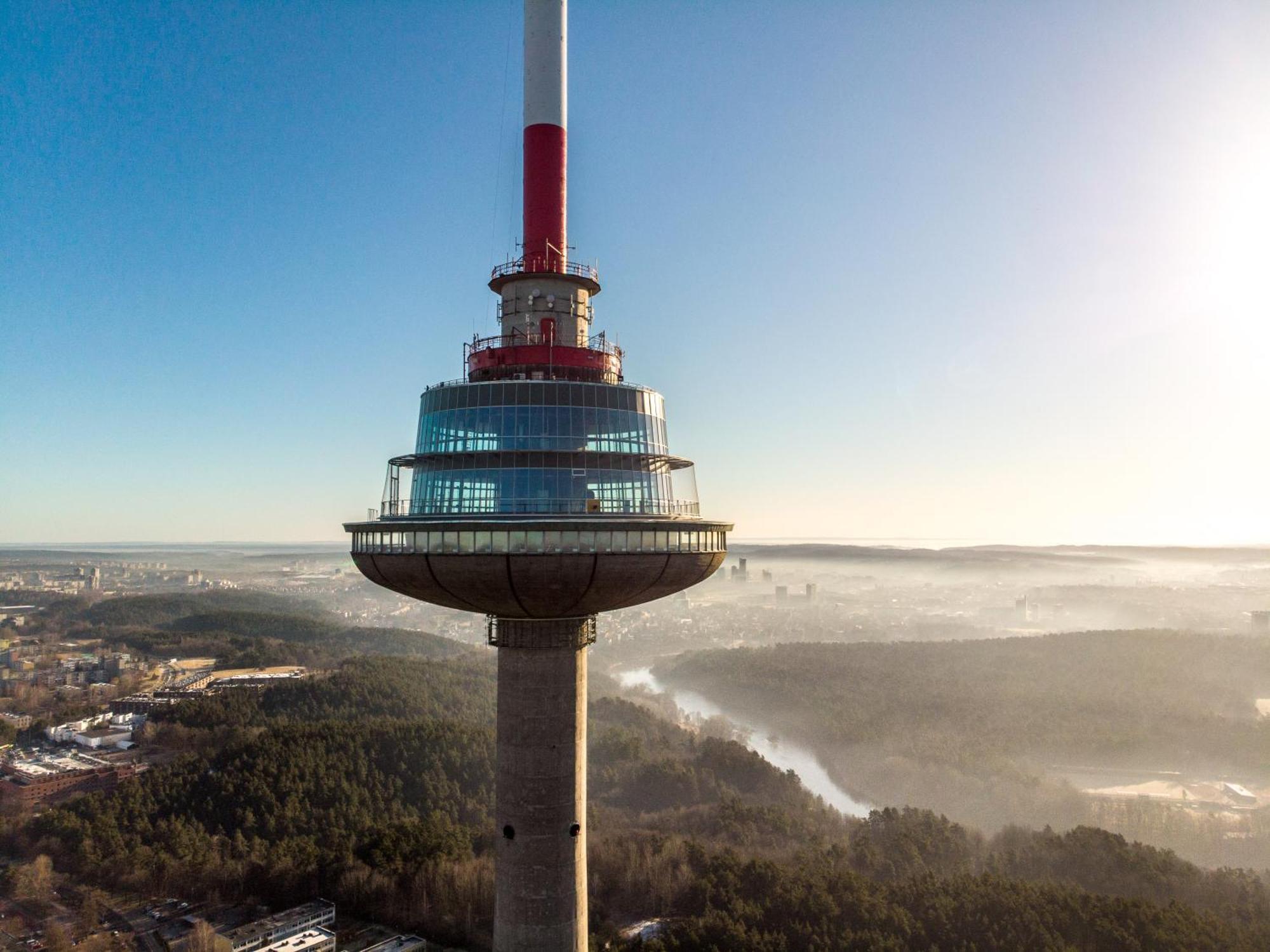 Vilnius Tv Tower Apartments Debesys Εξωτερικό φωτογραφία